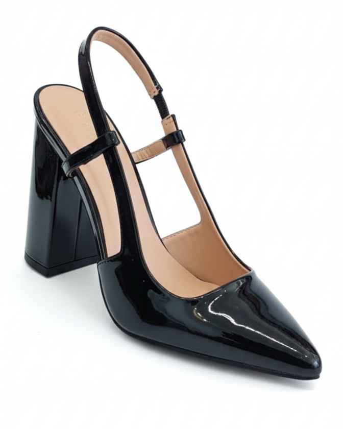 EJECUTIVO STELLAR  NEGRO EN CHAROL