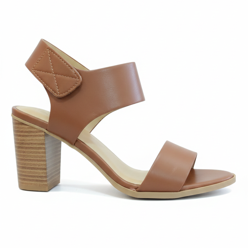 SANDALIA WILLA *CAFE CIERRE VELCRO*