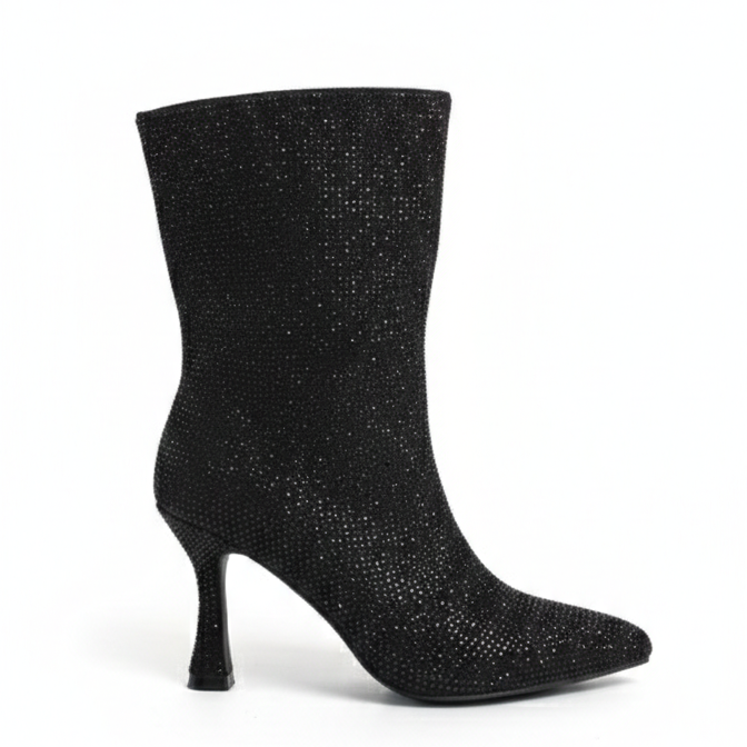 BOTA BAJA ACE  *NEGRA- PERLAS*