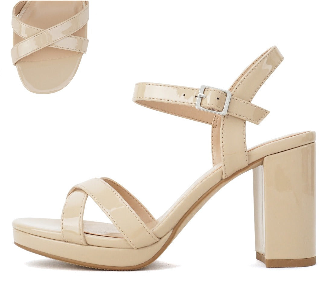 SANDALIA CHAROL BEIGE MARTEL