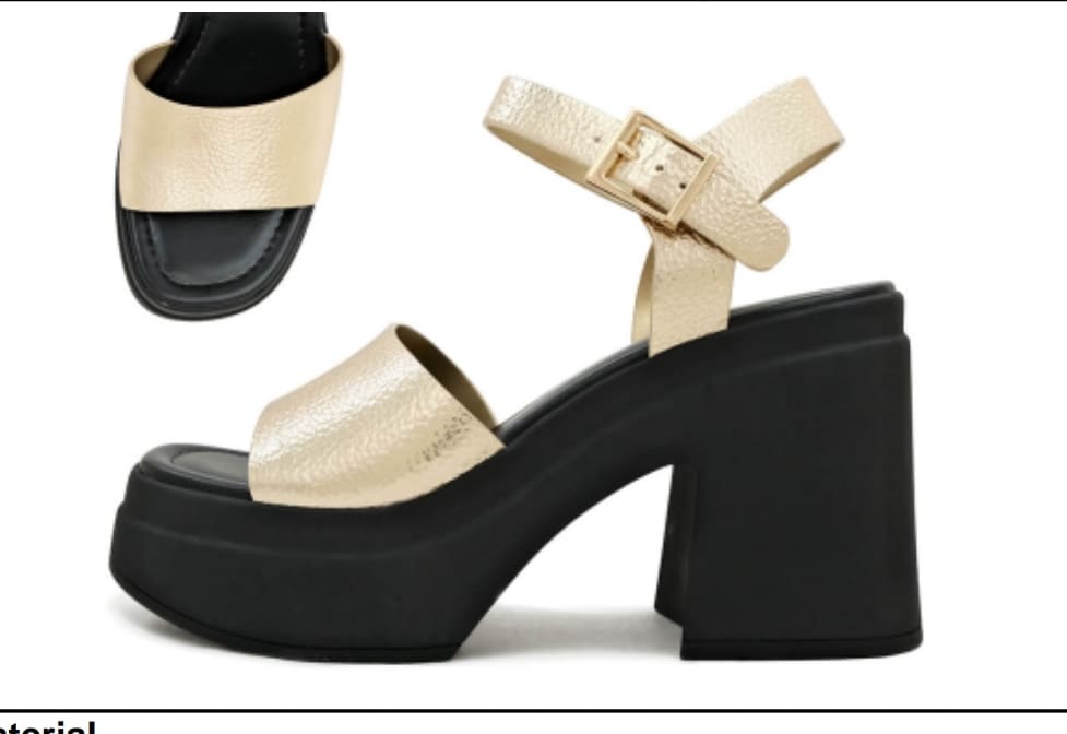 PLATAFORMA DORADA HALTIE