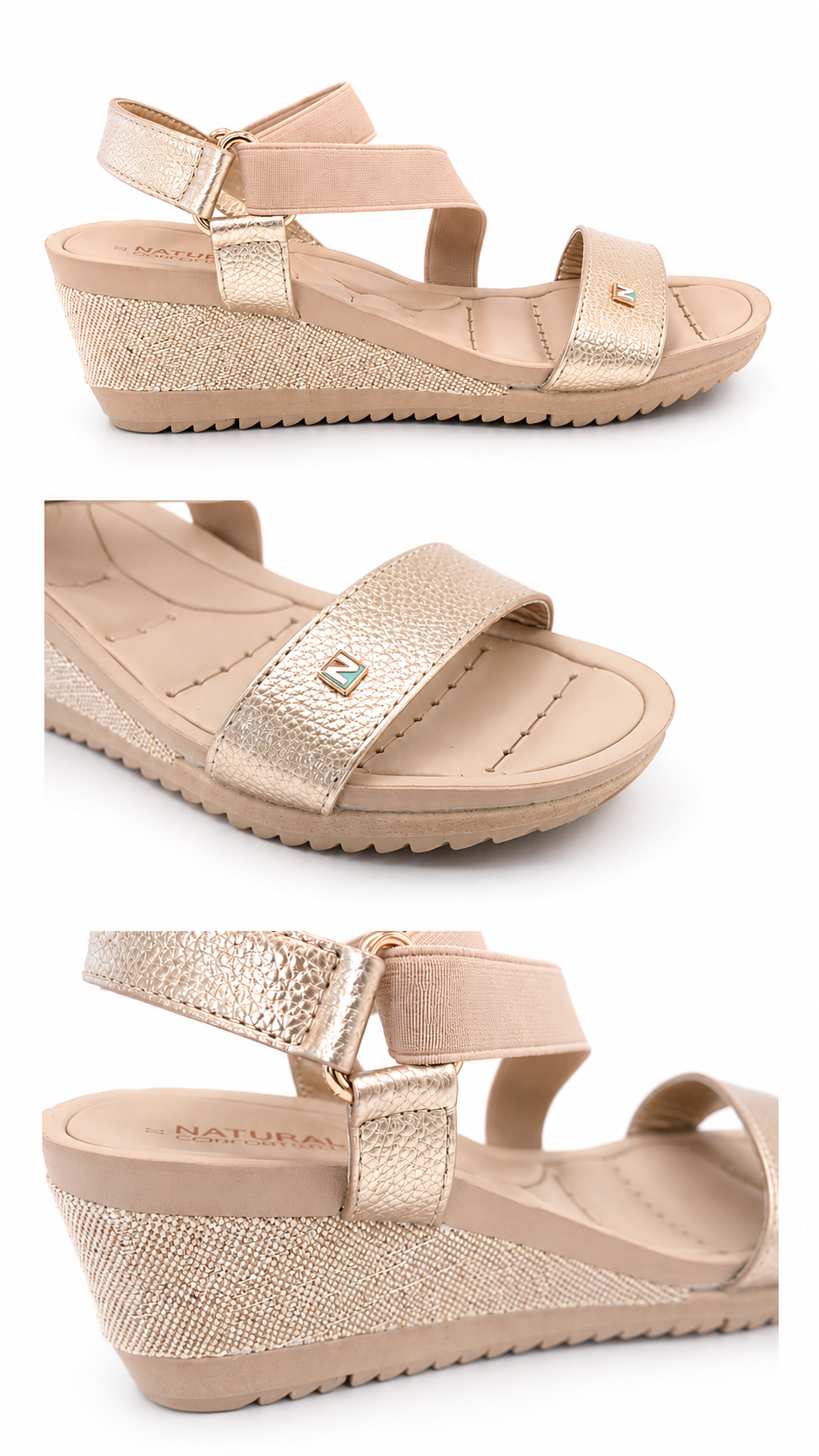 SANDALIA SOLAR GOLD